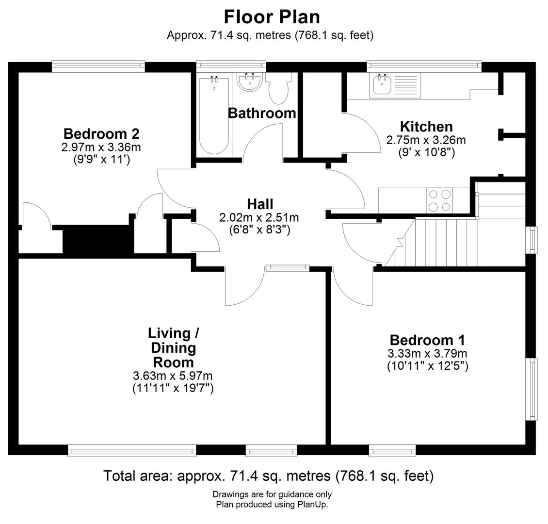Floor plan Rayson Way, Cambridge